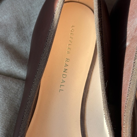 Loeffler Randall Landry Women's Dark Brown leather ballet Flats - Picture 2 of 6